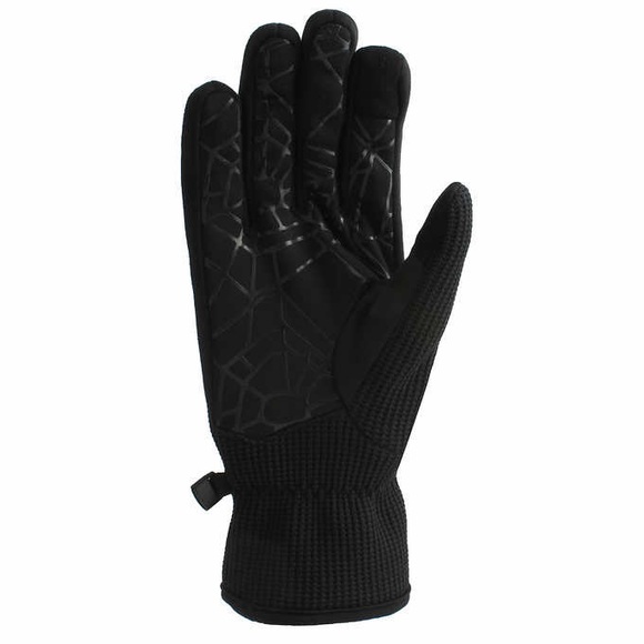 Spyder Sweater Knit Bonded Fleece Gloves - Picture 3 of 4